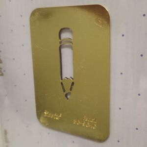 Sizzix Embossing Folder Pencil 38-9646